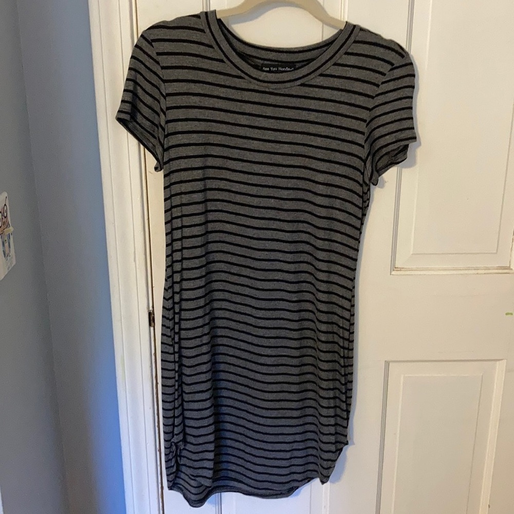 striped dress